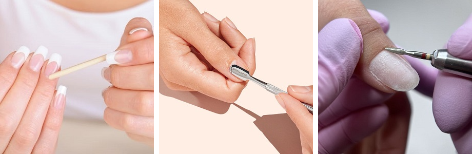 Cuticle care routine